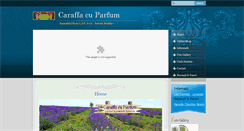 Desktop Screenshot of caraffacuparfum.com